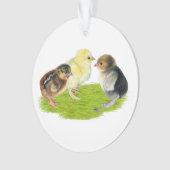 Baby Chick Trio Ornament (voorkant)