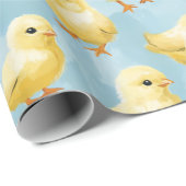 Baby chick wrapping paper cadeaupapier (Rol Hoek)