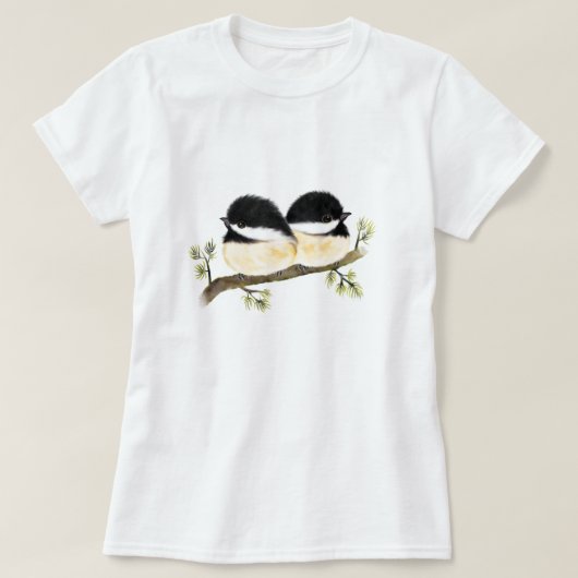 Baby Chickadees T-shirt (Design voorkant)