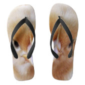 Baby Chicken Face Teenslippers (Voetbed)