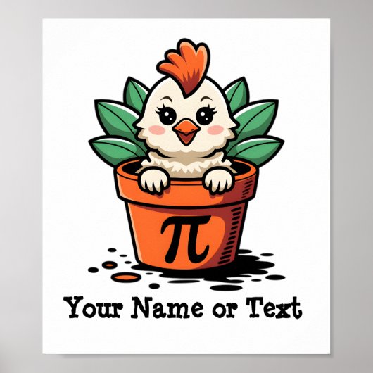 Baby Chicken Pot Pi Poster (Voorkant)