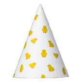 Baby Chicks Kinder Boerderij Feesthoedjes (Voorkant)