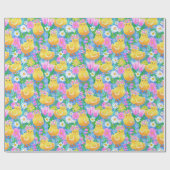 Baby Chicks Pattern | Easter Wrapping Paper Cadeaupapier (Vlak)