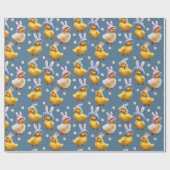 Baby Chicks Pattern | Easter Wrapping Paper Cadeaupapier (Vlak)