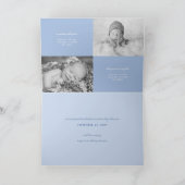 Baby Chicks Twin Boys Foto Birth Announance Aankondiging (Binnen)