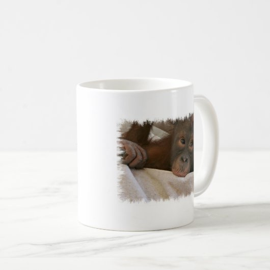 Baby Chimp Coffee-Mok Koffiemok (Voorkant rechts)