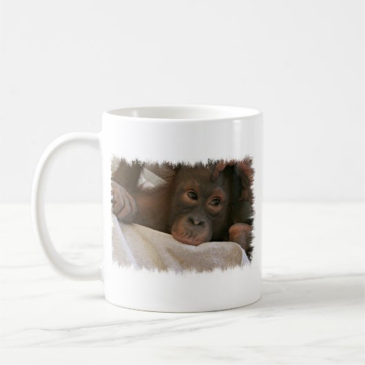 Baby Chimp Coffee-Mok Koffiemok (Links)