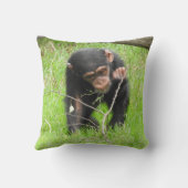 Baby Chimp Cushion Kussen (Achterkant)