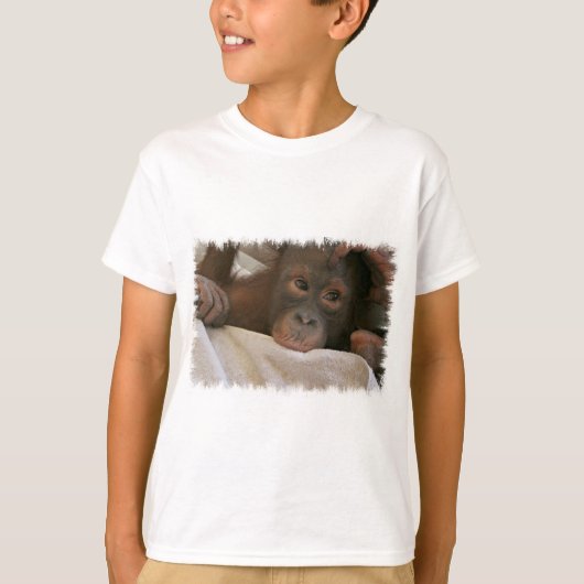 Baby Chimp Kind T-Shirt (Voorkant)