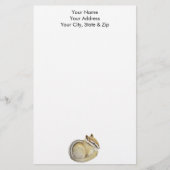 Baby Chipmunk Briefpapier (Voorkant)