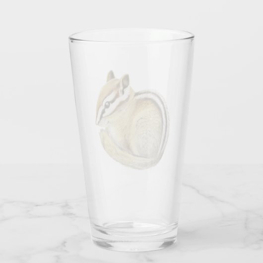 Baby Chipmunk Glas (Achterkant)