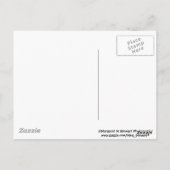 baby-chipmunk met aardbei briefkaart (Achterkant)