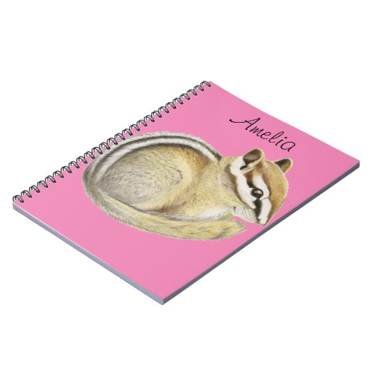 Baby Chipmunk Notitieboek (Linkerzijde)