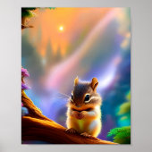 Baby Chipmunk Poster (Voorkant)