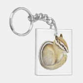 Baby Chipmunk Sleutelhanger (Voorkant Links)