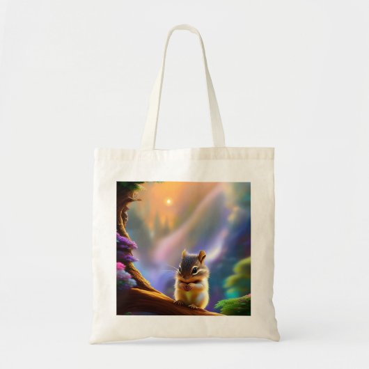 Baby Chipmunk Tote Bag (Voorkant)