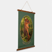 Baby Chipmunk Wildlife Animal Art - Gepersonalisee Hangend Wandkleed (Gebogen)
