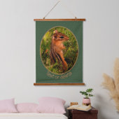 Baby Chipmunk Wildlife Animal Art - Gepersonalisee Hangend Wandkleed (Slaapkamer)