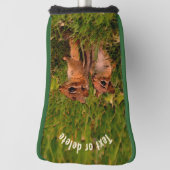 Baby Chipmunks Animal Art, gepersonaliseerd Golfheadcover (Draai 90)
