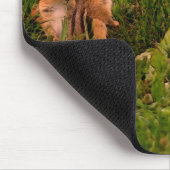 Baby Chipmunks Animal Art, gepersonaliseerd Muismat (Hoek)