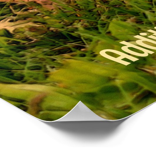 Baby Chipmunks Animal Art, gepersonaliseerd Poster (Hoek)