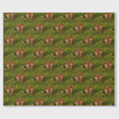 Baby Chipmunks Animal Natuur Art Cadeaupapier (Vlak)