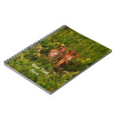 Baby Chipmunks Animal Natuur Art Notitieboek (Linkerzijde)