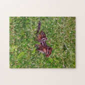 Baby Chipmunks eerste dag #4 Animal Art Legpuzzel (Horizontaal)
