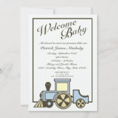 Baby Choo Choo Train Open Huis Kaart (Voorkant)