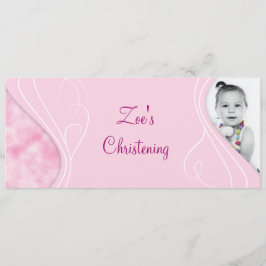 BABY CHRISTENING KAART