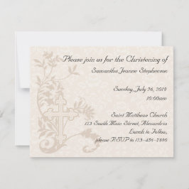 Baby Christening Uitnodiging