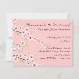 Baby Christening Uitnodiging