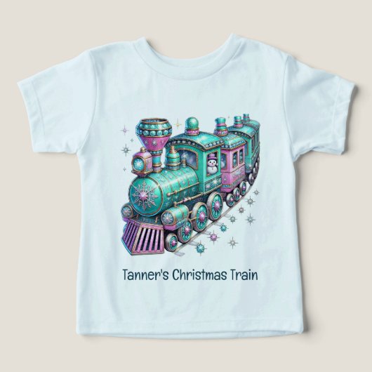 Baby Christmas Choo Choo Train (Design voorkant)