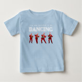Baby Christmas Trump Dancing T-shirt (Voorkant)