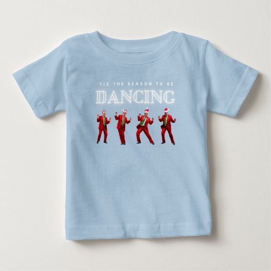Baby Christmas Trump Dancing T-shirt (Voorkant)