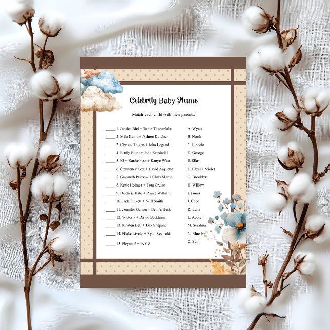 Baby Circus_ Celebrity Baby spel Briefhoofd (Creator heeft geüpload)