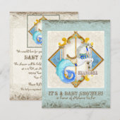 Baby Circus Fantasy Seahorse Carousel  Kaart (Voorkant / Achterkant)