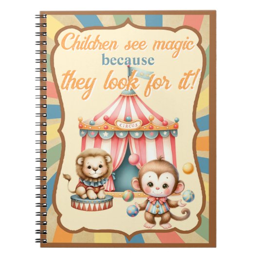 Baby Circus Notitieboek (Voorkant)