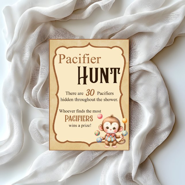 Baby Circus_Pacifier Bag Hunt Briefhoofd (Creator heeft geüpload)