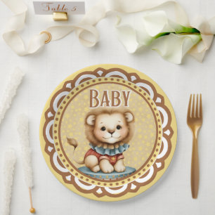 Baby Circus Papieren Bordje