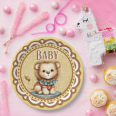 Baby Circus Papieren Bordje (Feest)