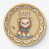 Baby Circus Papieren Bordje (Voorkant)
