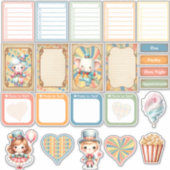Baby Circus Planner Sticker (Voorkant)
