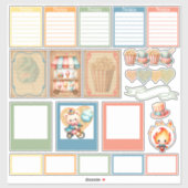 Baby Circus Planner Stickers (Vel)