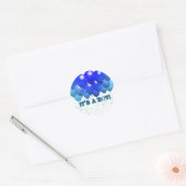 BABY CLASSIC RONDE STICKER (Envelop)
