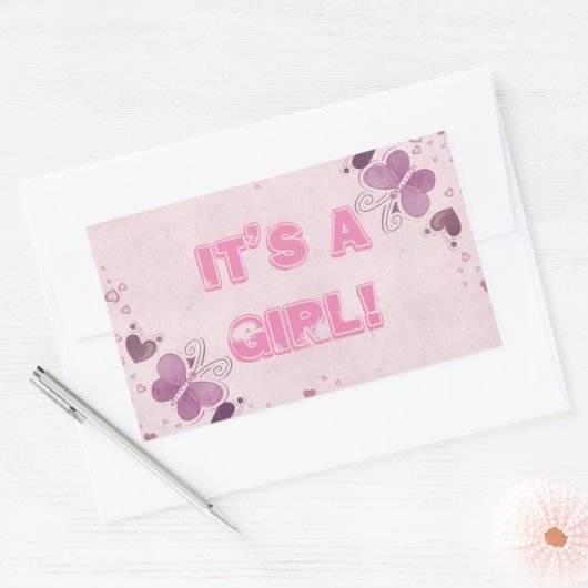 BABY CLASSIC ROUND STICKER (Envelop)