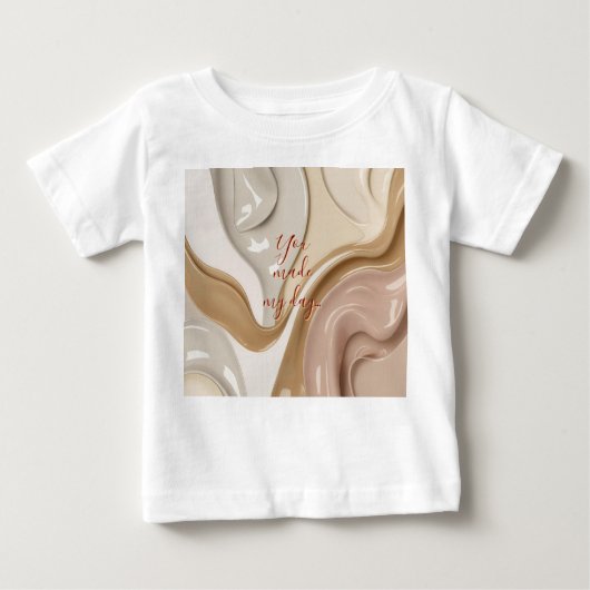 Baby Classic T-shirt in stijlvolle vormgeving (Voorkant)