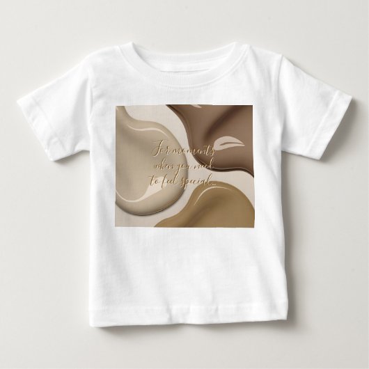 Baby Classic T-shirt in stijlvolle vormgeving (Voorkant)