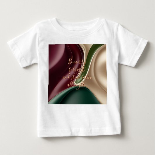 Baby classic t-shirt in stylish graphic (Voorkant)