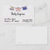 Baby Clothes Visitekaartje (Voorkant / Achterkant)